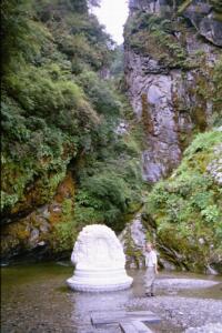 Dali Mountain Stream with Buddha
