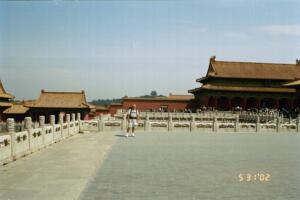 Zack at the Forbidden City